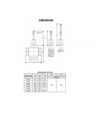 Honeywell three-way brass motor valve 2"