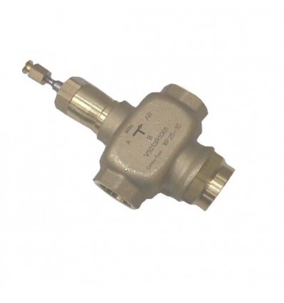 Honeywell three-way brass motor valve 1"