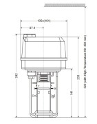 محرک الکتریکی هانیول تدریجی ML7420A6025