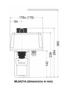 محرک الکتریکی ON/OFF هانیول ML6421A3005