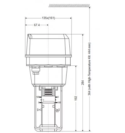 محرک الکتریکی هانیول تدریجی ML7425A6008