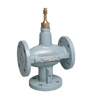 Honeywell Three-way Flange Motorized Valve 2"