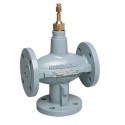 Honeywell three-way flange control valve 3"