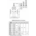 Honeywell three-way flange control valve 4"