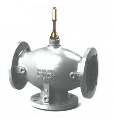 Honeywell three-way flange control valve 4"