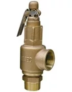 Hisec Lever brass safety valve 10 bar "3/4