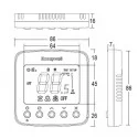 Honeywell digital thermostat Model TF228WN