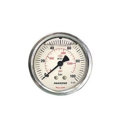 Pakkens Manometer Horizontally Oily Plate 6 Cm