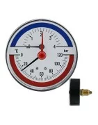 Thermometer Manometer TG Plate 8 CM Horizontally