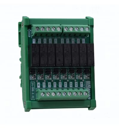 Rayan Single contact relay board 5A Model 24SRB-8-R0