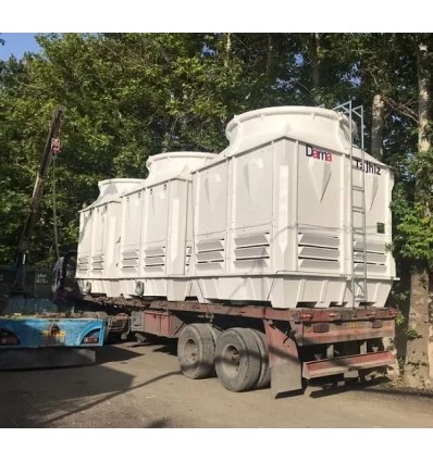 DamaTajhiz fiberglass cubic cooling tower DTC-CO 300