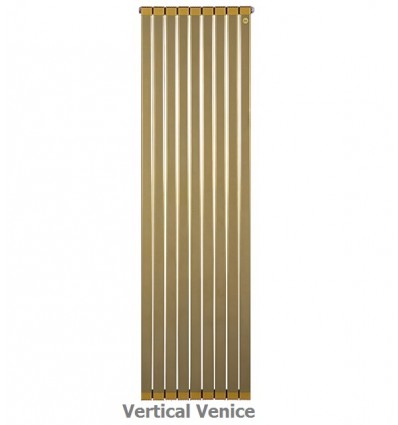 Anit 9 blade aluminum Vertical radiator Golden veniz model