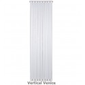 Anit 9 blade aluminum Vertical radiator White Veniz model