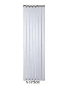 Anit 7 blade aluminum Vertical radiator Pioneer White model