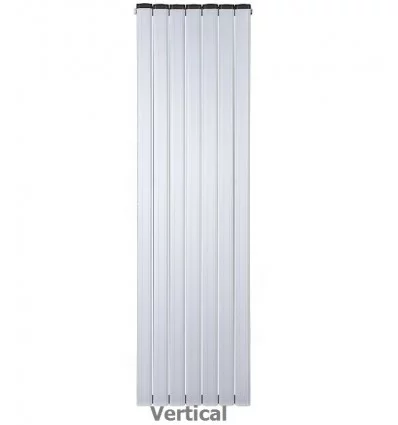 Anit 7 blade aluminum Vertical radiator Pioneer White model