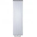 Anit 7 blade aluminum Vertical radiator Pioneer White model