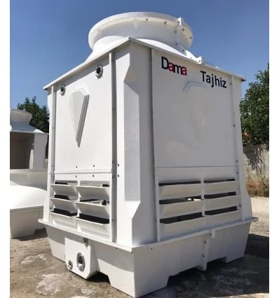 DamaTajhiz fiberglass cubic cooling tower DTC-CO 150