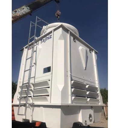 DamaTajhiz fiberglass cubic cooling tower DTC-CO 150