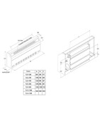 Tahvieh Diagonal Floor-mounted Fan Coil Unit FLN-200