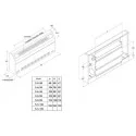 Tahvieh Diagonal Floor-mounted Fan Coil Unit FLN-200