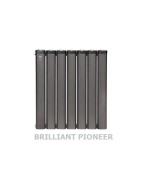 Anit Aluminum 7 blade Radiator Black Pioneer diamond model