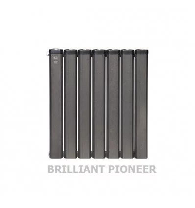 Anit Aluminum 7 blade Radiator Black Pioneer diamond model