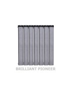 Anit Aluminum 7 blade Radiator Silver Pioneer diamond model