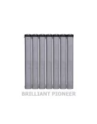 Anit Aluminum 7 blade Radiator Silver Pioneer diamond model