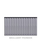 Anit Aluminum 14 blade Radiator Silver Brilliant Pioneer Model