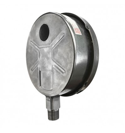 Sangan Sanat steel Manometer horizontal/vertical 16 cm plate model PG18