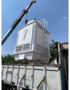 DamaTajhiz Cubic fiberglass cooling tower 100 tons refrigeration