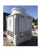 DamaTajhiz Cubic fiberglass cooling tower 100 tons refrigeration