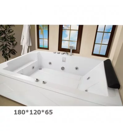 Rhyton Bathtub and Jacuzzi Model Maroon