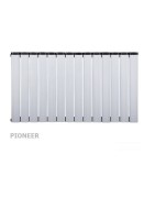 Anit Aluminum 14 blade Radiator White Pioneer Model