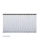 Anit Aluminum 14 blade Radiator White Pioneer Model