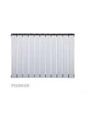 Anit Aluminum 11-blade Radiator White Pioneer Model