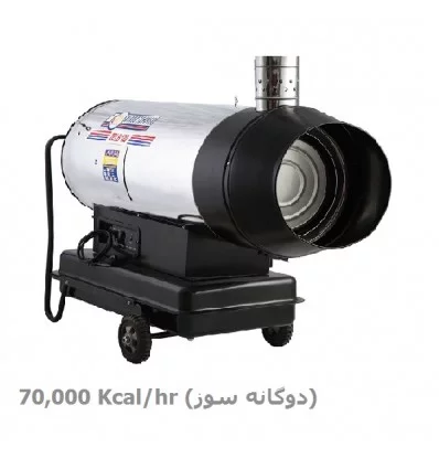 جت‌ هیتر دوموتوره‌‌ باکدار‌ نیرو تهویه‌ البرز 2EDB-120‌