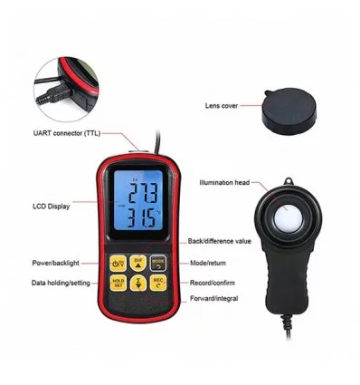 Benetech digital light meter GM1030