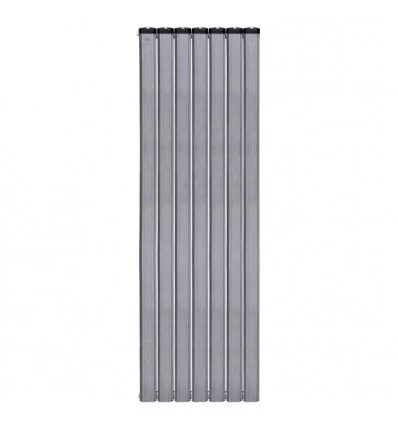 Anit vertical aluminum radiator silver brilliant pioneer model