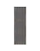 Anit vertical aluminum radiator Black brilliant pioneer model