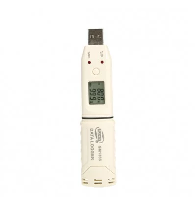 Benetech temperature and humidity data logger GM1365