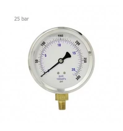 CLAVAL 25 bar pressure gauge