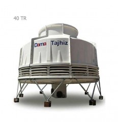 DamaTajhiz circular fiberglass cooling tower DT.C.40