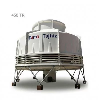 DamaTajhiz circular fiberglass cooling tower DT.C.450