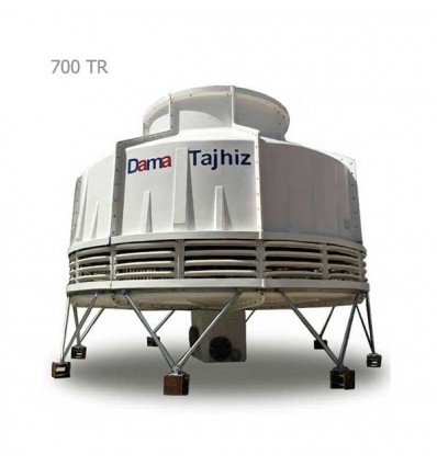DamaTajhiz circular fiberglass cooling tower DT.C.700