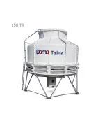 DamaTajhiz circular fiberglass cooling tower DT.C.150