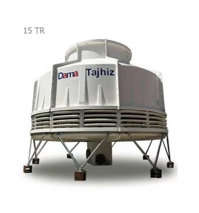 DamaTajhiz circular fiberglass cooling tower DT.C.15