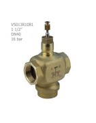 Honeywell three-way brass motor valve 1 1/2"