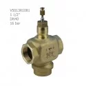 Honeywell three-way brass motor valve 1 1/2"