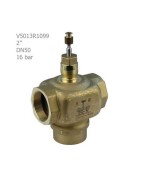 Honeywell three-way brass motor valve 2"